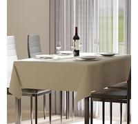 domus&trend - Tovaglia Antimacchia in Cotone e Poliestere 160x160 6 Posti Cucina e Sala da Pranzo per Casa/Ristoranti, Tovaglia Copritavolo Resistente alle Pieghe Durevole Lavabile 100% Made in Italy