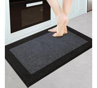 DOMUSTEX Tappeto Cucina 60 x 90 cm, Tappeto Antiscivolo e Lavabile in Lavatrice, Tappetino d'Ingresso Assorbenti per Cane, Corridoio, Bagno