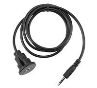 Domybest Cable de montaje empotrado de extensión AUX de 1 m macho a hembra de 3,5 mm a 3,5 mm