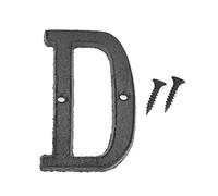 Domybestshop WV4A Door Plate and Fixing Screws (Letter D), Acrylic