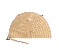 DON ALGODON Aveiro Borsa a tracolla donna - Borsa spiaggia donna - Borsa donna estate - Borsa rafia donna Donna (Pacco da 1)