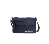 DON ALGODON Donna borsello-Borsa Borsetta Tracolla-Borse a Spalla-Verde Cachi-Zita, Blu Navy, 30 x 9.5 x 19 cm