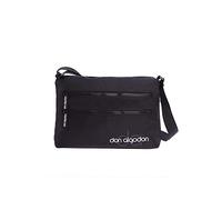 DON ALGODON Donna borsello-Borsa Borsetta Tracolla-Borse a Spalla-Rosso-Zita, Nero, 30 x 9.5 x 19 cm