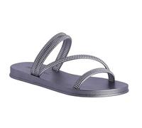 DON ALGODON Infradito Donna - Infradito Spiaggia e Piscina - Sandali Flip Flop in Gomma con Suola Antiscivolo e Leggero, argento, 37 EU