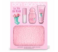 Don Algodón La Vie En Rose Eau de Toilette 30ml Set 4 Pezzi - Eau de Toilette