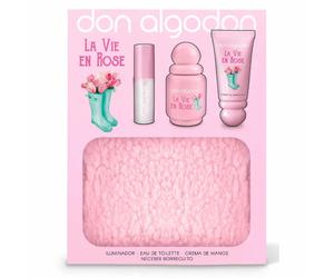 Don Algodón La Vie En Rose Eau de Toilette 30ml Set 4 Pezzi - Eau de Toilette