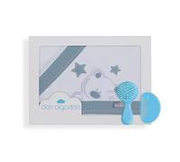 Don Algodón - Lenzuola per culla Viggo bianco petrolio