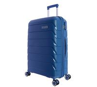 Don Algodon - Valigia media 4 ruote a 360° - Valigie da viaggio 65cm - Valigie medie in polipropilene - Valigie medie - Valigie da viaggio resistenti con lucchetto a combinazione, blu, 65x44x24 cm,