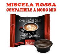DON CARLO caffè Borbone Miscela ROSSA compatibile LAVAZZA A MODO MIO
