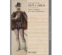 Don Carlo Opera Completa per canto e pianoforte versione in 4 Atti