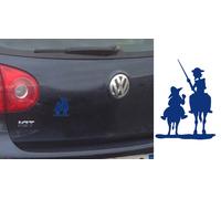 Don Chisciotte E Sancho, Adesivo Da Vinile Versione Destra