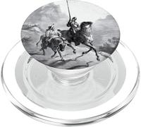Don Chisciotte e Sancho partendo di Gustave Dore (1863) PopSockets PopGrip per MagSafe