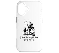 Don Chisciotte per sognare impossibile che sia la mia missione Custodia per iPhone 16