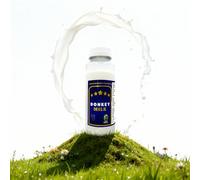 DON DONKEY'S® Latte d'asina da 200 ml, latte fresco in bottiglia da 200 ml, per nutrizione e cura della pelle, spedizione refrigerata per freschezza e qualità
