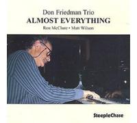 Don Friedman Trio Almost Everything (CD) Album