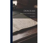 Don Juan (Copertina rigida)