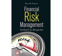 Don M Chance Financial Risk Management: An End User Perspecti (Copertina rigida)