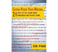 Don McNair Editor-Proof Your Writing (Tascabile)