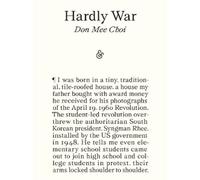 Don Mee Choi Hardly War (Tascabile)