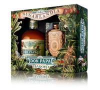 Don Papa BAROKO 40% Vol. 0,7l in Giftbox with Hip Flask