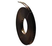 Don Quichotte 900947 - Nastro forato in plastica, 10 m, colore: Nero