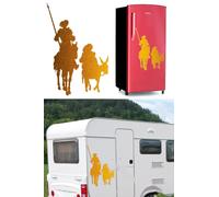 Don Quijote, Silhouette Vinile Da Taglio, Scritta Professionale Vers. 2.0