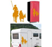 Don Quijote, Silhouette Vinile Da Taglio, Scritta Professionale Vers. 2.0