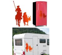 Don Quijote, Silhouette Vinile Da Taglio, Scritta Professionale Vers. 2.0