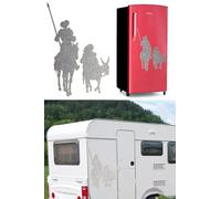 Don Quijote, Silhouette Vinile Da Taglio, Scritta Professionale Vers. 2.0