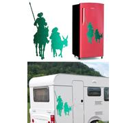 Don Quijote, Silhouette Vinile Da Taglio, Scritta Professionale Vers. 2.0