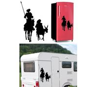 Don Quijote, Silhouette Vinile Da Taglio, Scritta Professionale Vers. 2.0