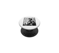 Don Quijote The Impossible Dream Stampa xilografia nera PopSockets PopGrip Adesivo