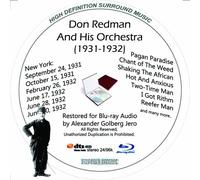 Don Redman (1931-1932) Restored for Blu-ray Audio