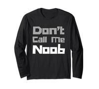 Don’t Call Me Noob Funny Gaming Kids Maglia a Manica