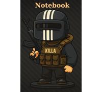 Don’t Forget to Extract Tarkov - Tactical Grid Notebook - 6x9'' | Perfect for Notes, Sketches & Planning: A grid notebook for raid notes, gear lists, and tactical plans - if you actually survive