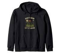 Don’t Mow Let It Grow No Mow May Native Plants Wildflowers Felpa con Cappuccio