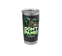 Don´t Panic carro armato della barriera corallina Bicchiere termico in acciaio inox doppia parete