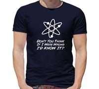Don T Voi Think Se I Were Sbagliato T-Shirt - TV - Divertente - Scienza - Botto
