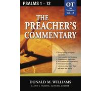 Don Williams The Preacher's Commentary - Vol. 13: Psalms 1-72 (Tascabile)