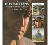Don Williams You're My Best Friend/Harmony/Country Boy: Digitally Re-master (CD)