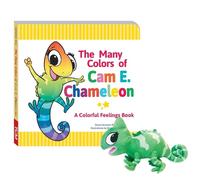 Dona Herweck Ri The Many Colors of Cam E. Chameleon Board Boo (Libro di cartone)