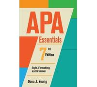Dona Jean Young APA Essentials (Tascabile)