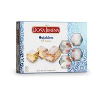 DOÑA JIMENA - Confezione di Sfogliatine impastate in modo tradizionale e immerse nello zucchero di vetro, Tipico Dolce Andaluso, Qualità Suprema, Confezione di Sfogliatine Artigianali, 250 g