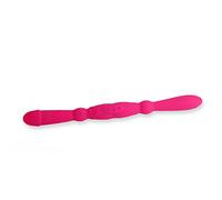 Dona Vibratori Enorme doppio dildo vibratore giocattoli del sesso per uomini donne clitoride anale punto G massaggiatore stimolatore silicone lungo bastone negozio di sesso per adulti