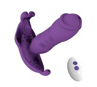 Dona Vibratori Giocattolo del sesso del vibratore del dildo di spinta per le donne APP Vibratore di stimolazione del clitoride del vibratore della farfalla delle donne a distanza per le coppie