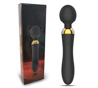 Dona Vibratori Nave da 18 velocità Potenti vibratori per donne, Magic Dual Motors Bacchetta massaggiatore per il corpo Giocattoli sessuali per donne G Spot per adulti