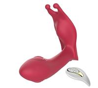 Dona Vibratori Remote Control Wearable Dildo Power Vibrating G spot Clitoride; Stimolazione Vibratore Mutandine Orgasmo femminile Masturbazione Giocattolo del sesso