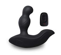 Dona Vibratori Scossa elettrica Impulso Uomo Massaggio Prostatico Vibratori Giocattolo Del Sesso Per Gli Uomini Rotazione Senza Fili Maschile Butt Plug Anale Stimolatore Masturbatore