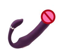 Dona Vibratori Vibratore a doppio motore a 10 frequenze per le donne Giocattolo del sesso Stimolatore anale del dildo femminile Ricarica magnetica Potente massaggiatore 18+