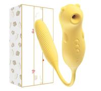 Dona Vibratori Vibratore a impulsi a 10 velocità per le donne Riscaldamento vaginale intelligente Stimolazione del punto G Masturbazione Clitoride Capezzolo